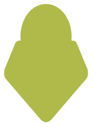 Daruma avatar shape